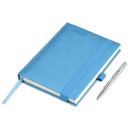 Altitude Advantage A5 2026 Diary & Cypher Pen Set Cyan